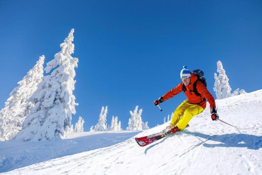 Gorgeous 1St Fl Mtn View Jiminy Suite Sleeps 4 Ski On Off Hancock Luaran gambar
