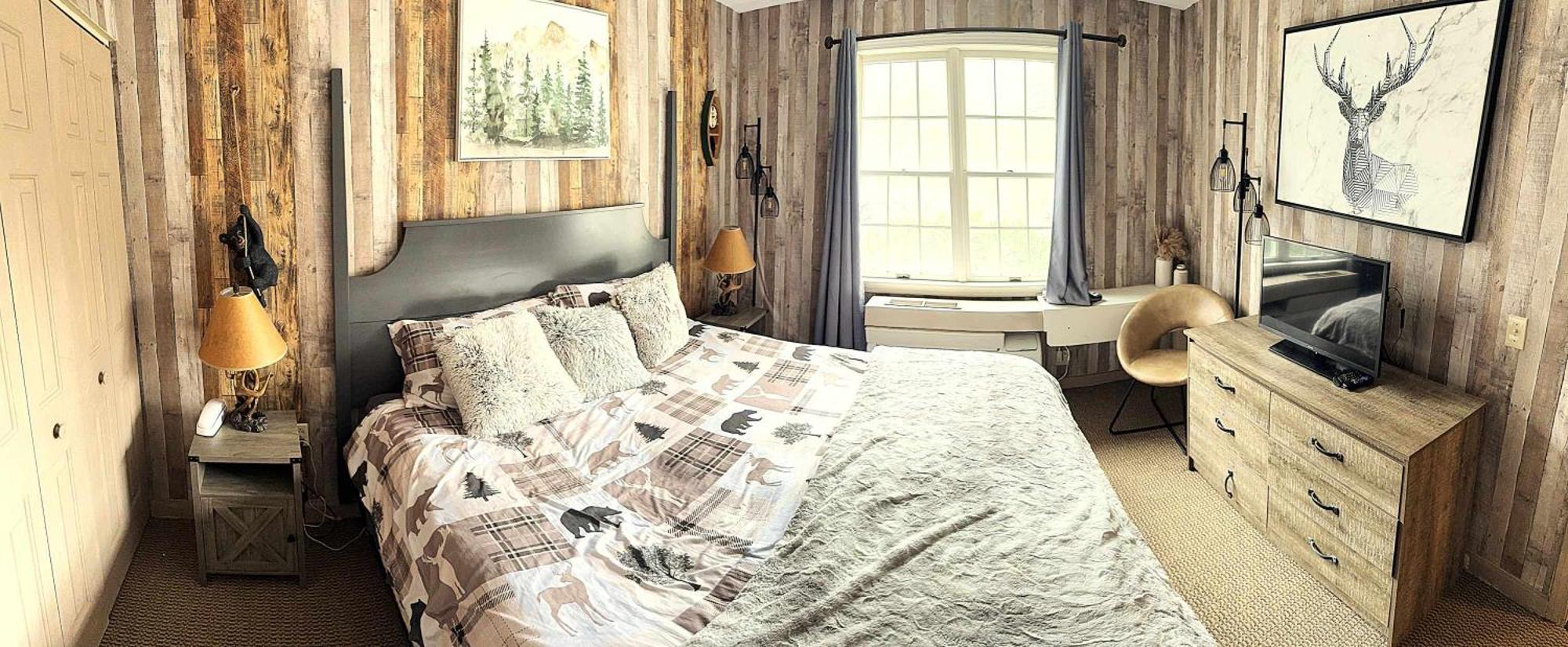 Gorgeous 1St Fl Mtn View Jiminy Suite Sleeps 4 Ski On Off Hancock Luaran gambar